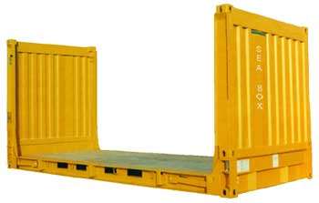 20-ти футовый Flatracks (стальной) контейнер для перевозки химической продукции
